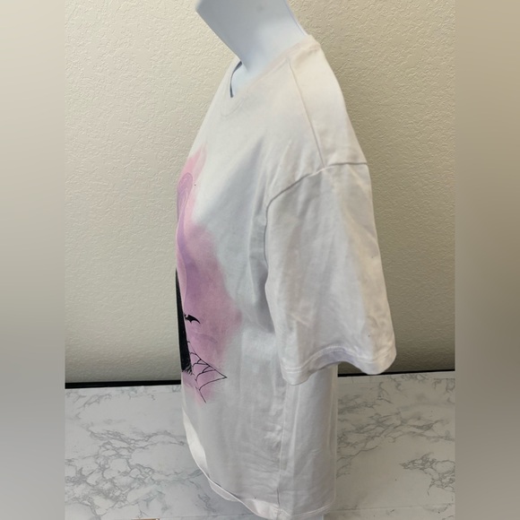 The Nightmare Before Christmas Jack & Sally White Shirt Women’s XS Disney - Picture 2 of 4